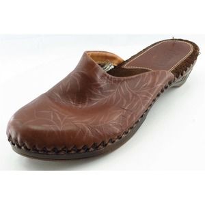 Tsonga Size 38 M Brown Mule Leather Women‎ Shoes